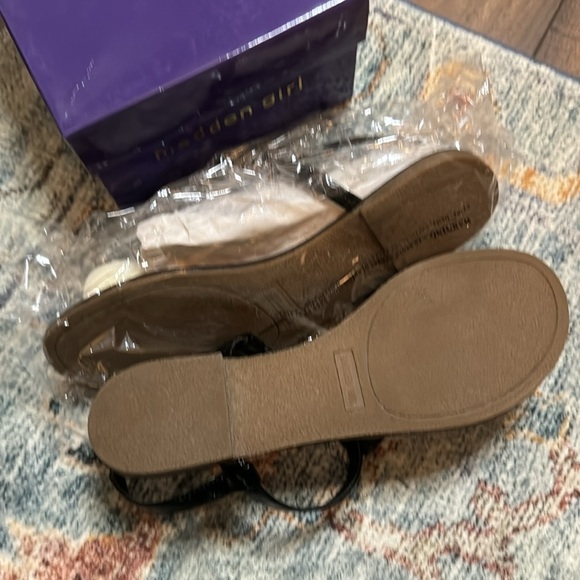 Madden girl Mikam black sequin sandal size 8 - Picture 4 of 4